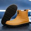 New Couple Rain Shoes Autumn Water Shoes Women's Waterproof and Non-slip Thick-soled Water Boots Adult Kitchen Work Rain Boots Men