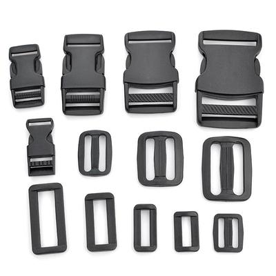 רצועת תרמיל מתכווננת עם אבזם פלסטיק שחור לאם וילד ואביזר תיק מותניים למטען