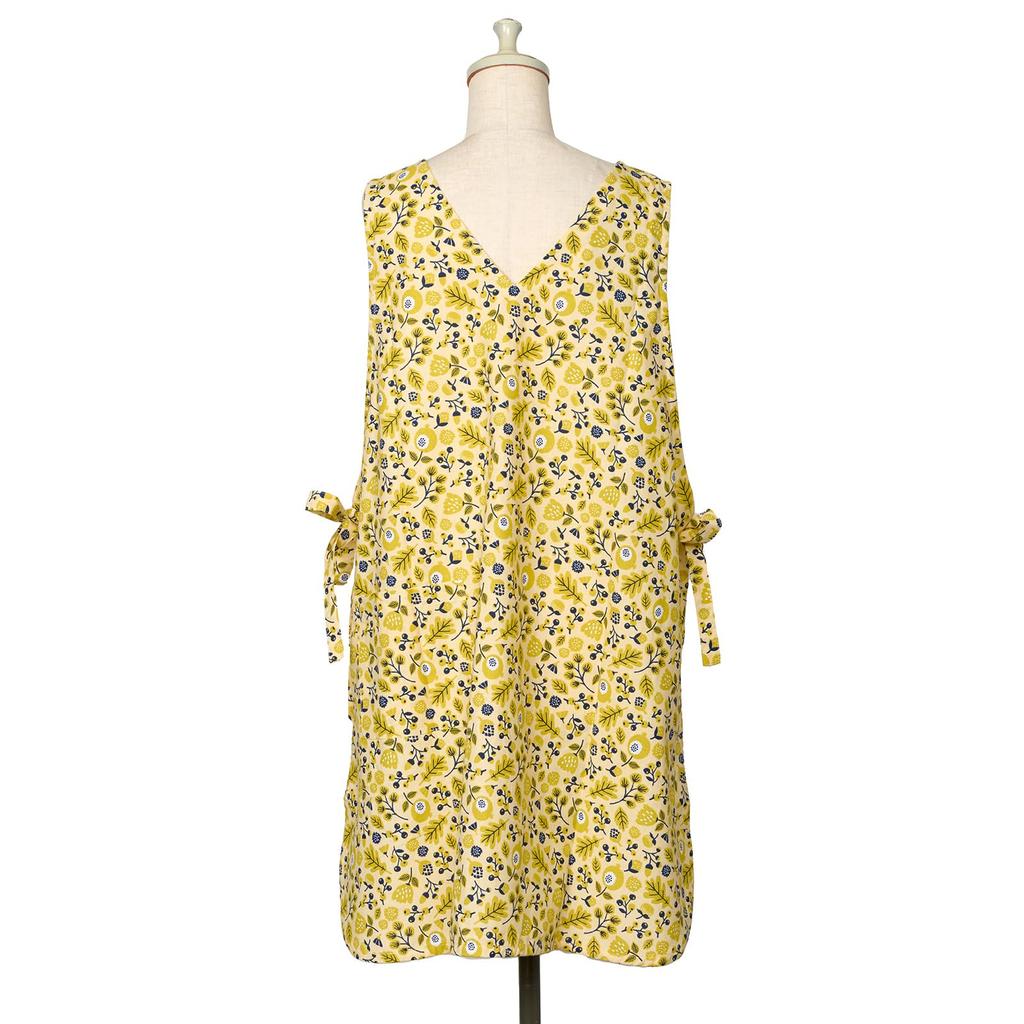 Apron Day by Day YELLOW W90 D [Rep] Size Approx. H61.5