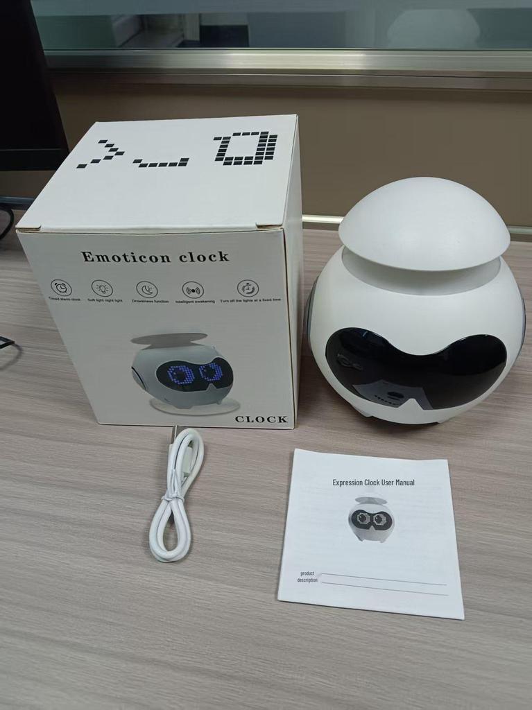 Bluetooth Speaker Alarm Clock with Memory and 7-Color Mood Lamp