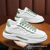Autumn Men's Shoes Breathable Canvas Shoes Men's Korean Version Trendy Dad Shoes Men's Sports and Leisure Board Shoes Trendy Shoes