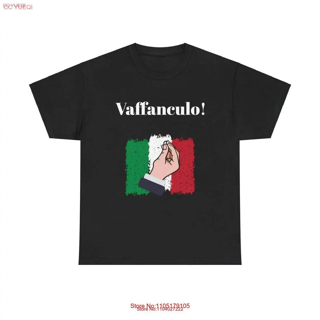 Vaffanculo Schweres Baumwoll-T-Shirt Vintage Streetwear Stilvoll Weich Vielseitig Mode Grafik Atmungsaktiv Lässig Dehnbar