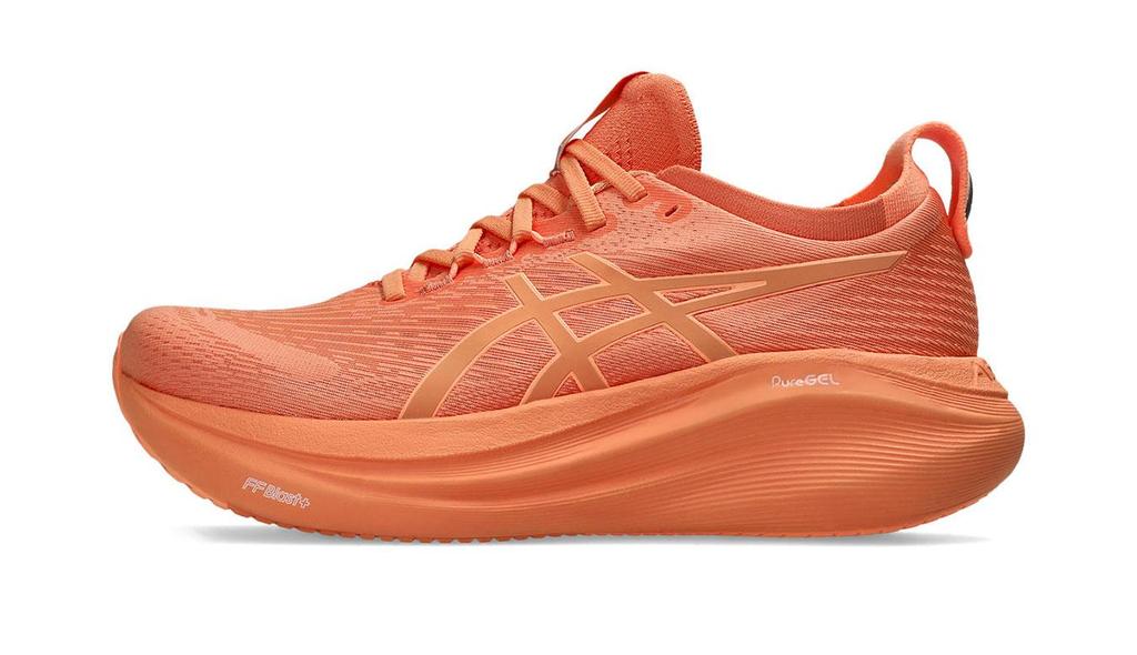 Running Shoes Asics Red GEL-NIMBUS 27 LITE-SHOW