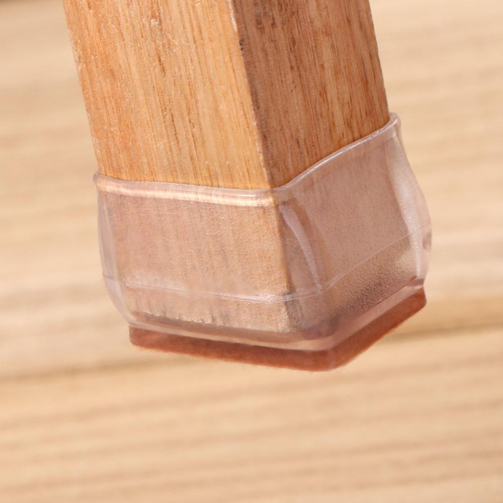 Shock Absorption Anti-slip Mat Furniture Feet Pads Floor Protector Cover Chair Leg Caps Home Decor