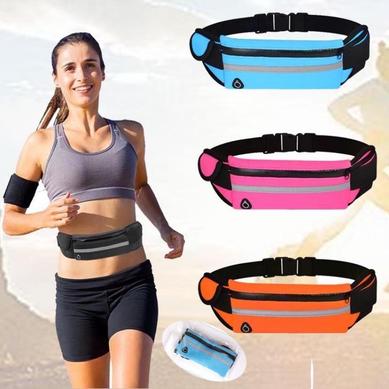 1pc Running Bag Women Waist Bag Belt Bag Men Sports Fanny Pack Mobile Phone Bag Gym Running Cell Phone Jogging Run Cycling Bag