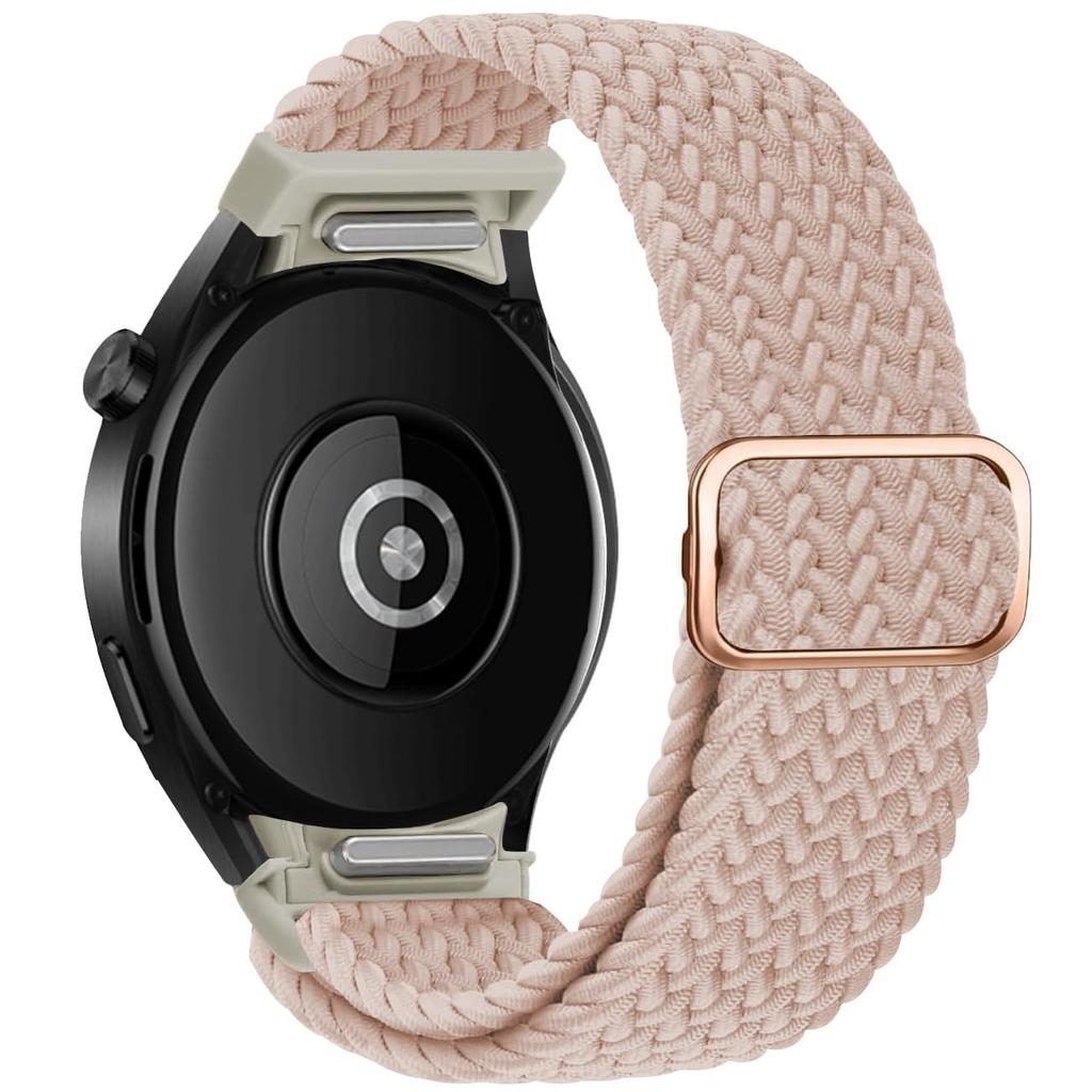 Braided solo loop Band For Samsung Galaxy Watch 6 4 Classic 5 pro 44mm 40mm 47mm 43mm 20mm No gaps bracelet Galaxy Watch 6 Strap