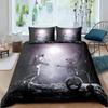 Robot Duvet Cover Set Boys Girls Watercolor Robot Quilt Cover Modern Cartoon Super Robot Pattern Bedding Set Comforter Cover Set