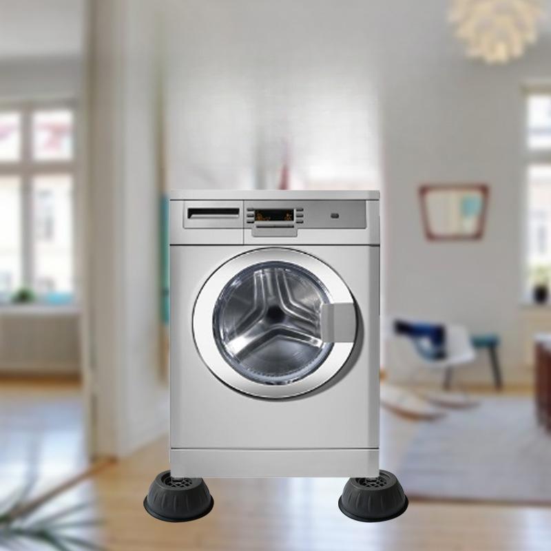 The Multi-functional Washing Machine Foot Mat Is Anti-slip and Moisture-proof, The Base Is Shockproof, and The Refrigerator Foot Mat Is Anti-shake