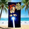 1Pc Dragon Ball Z Energy Beach Towel Quick Dry Multiuse For Beach Pool Gym Yoga Home Travel Christmas Halloween Xmas Gift S1990