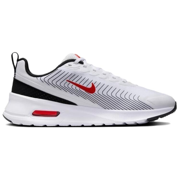 New Nike Air Max Nuaxis White Black University Red FD4329-104