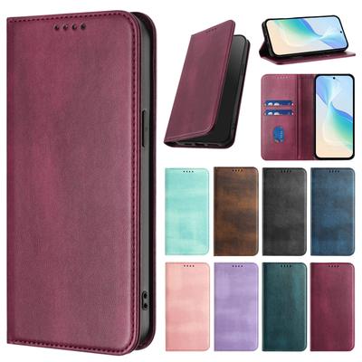 Pro Cubot Note 40 Max 5 P80 P50 A20 A10 Luxusní Retro Kožené Magnetické 2 Přihrádky na Kreditní Karty Nárazuvzdorné Peněženkové Flipové Pouzdro Funda