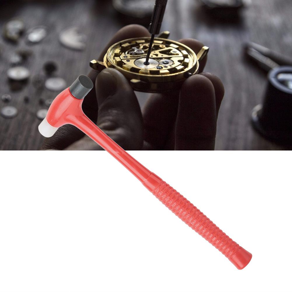 Multi Functional DIY Double Sided Small Hammer Mini Watch Repairing Maintenance Tool