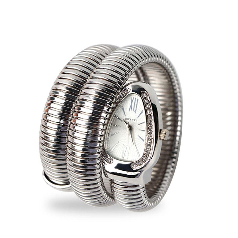 Edelstahlband Armbanduhr Armbanduhren Kreative Quarzuhr