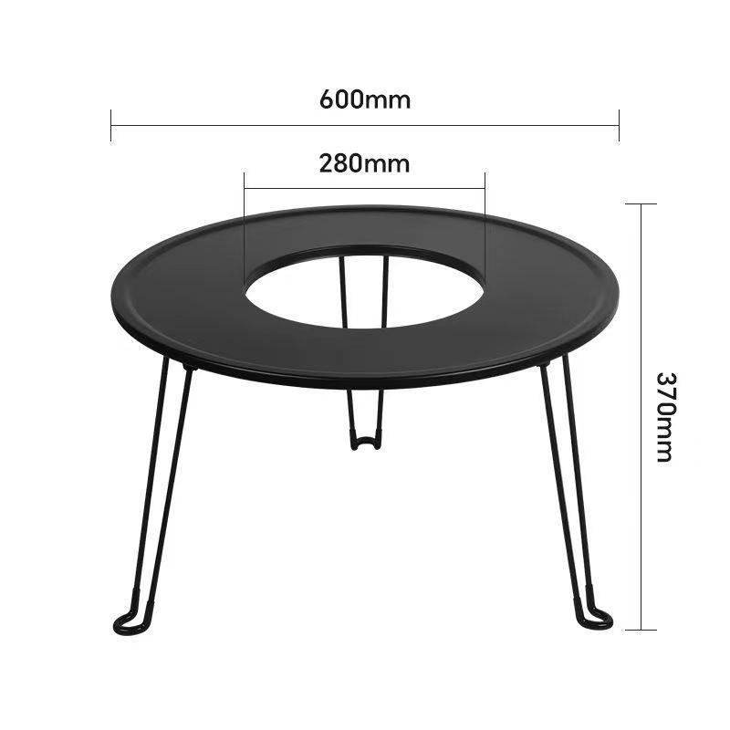 

Weilu Infrared 3D Flame Electric Fireplace Heater & Grill Table