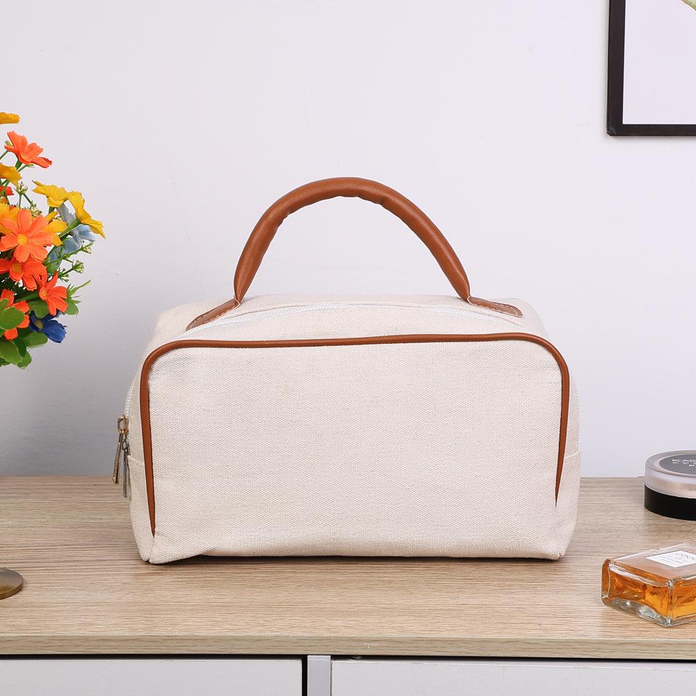 

Embroidered Name New Handheld Travel Storage Makeup Bag Fashion Pillow Bag Travel Bag Personalized Birthday Gift Companion Gift Embroidered name