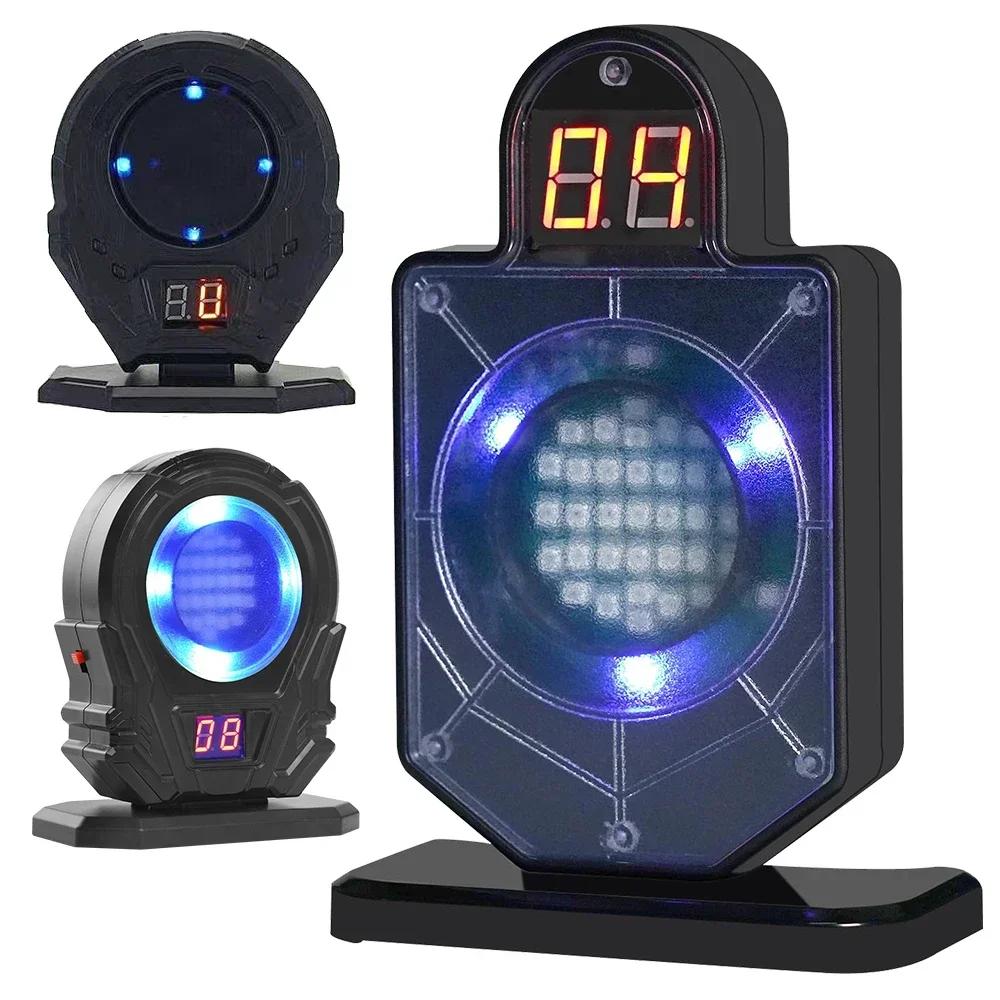 Induction Electronic Scoring Laser Target Shooting Training Electronic Practice Target Training Toy with Sound Effects l