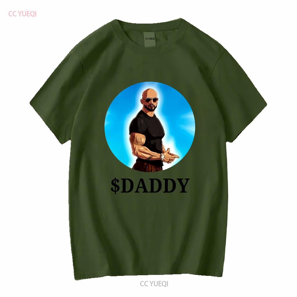 FUNNY ANDREW TATE DADDY TOP G MENS UNISEX T SHIRT BIRTHDAY CHRISTMAS GIFT Vintage Washed Stretched Comfortable Graphic Slightly