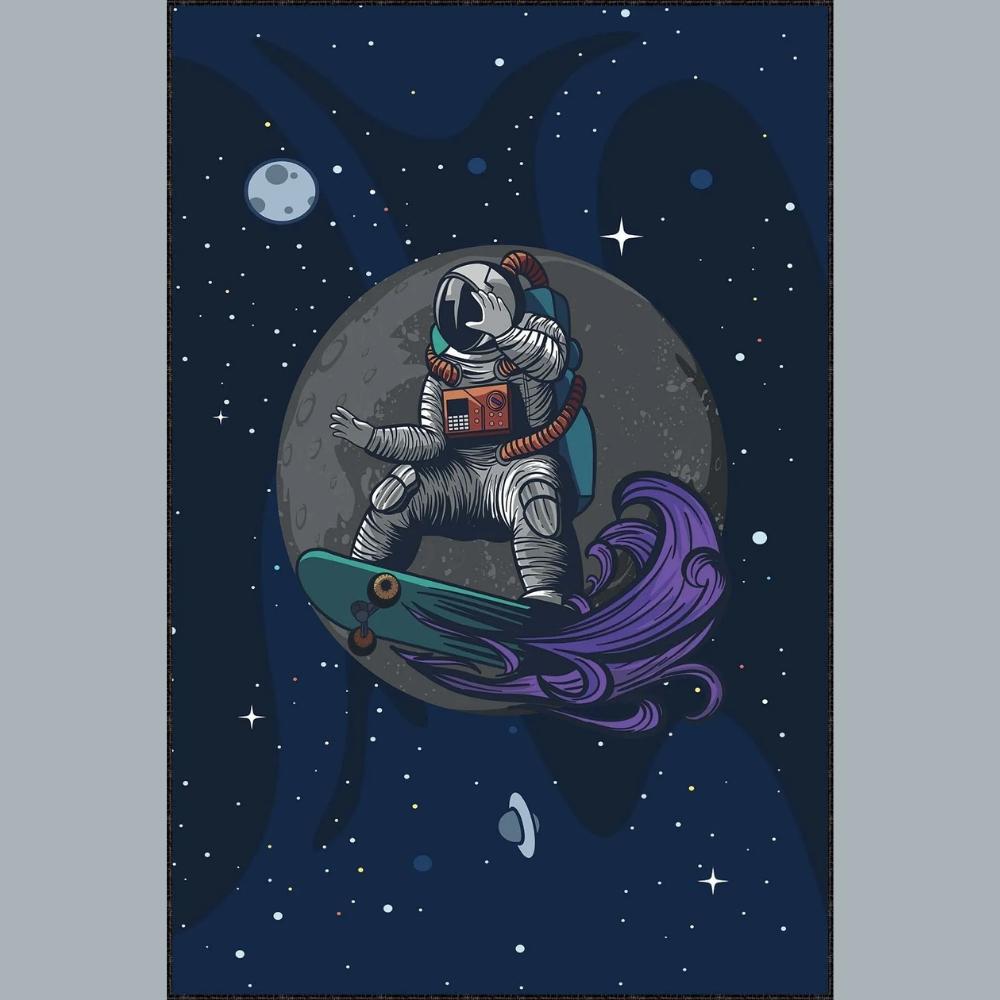 Miru Home Digital Print Washable Non-Slip Dot Base Living Room,Children and Baby Carpet Mcb-10