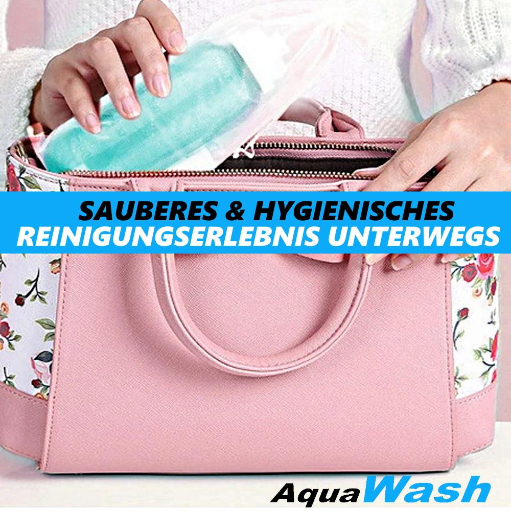 AquaWash Portable Premium Bidet Mobile Butt Shower Hemorrhoids Irritable Bowel Happy
