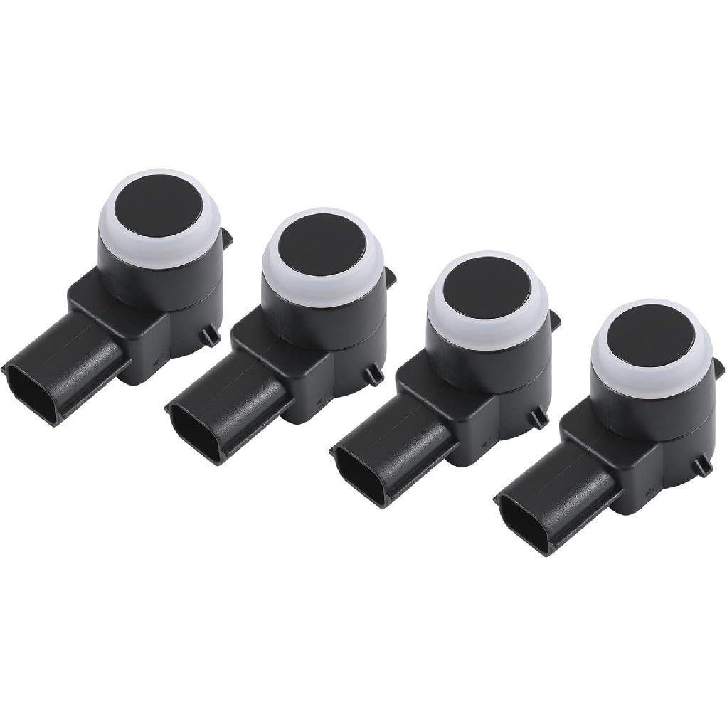 

JDMSPEED Set of 4 Pcs Rear Bumper Backup Parking Sensor w/O-Ring Replacement for Chevrolet Cadillac GMC Chevy Saturn Buick Replaces 25961317 15239247