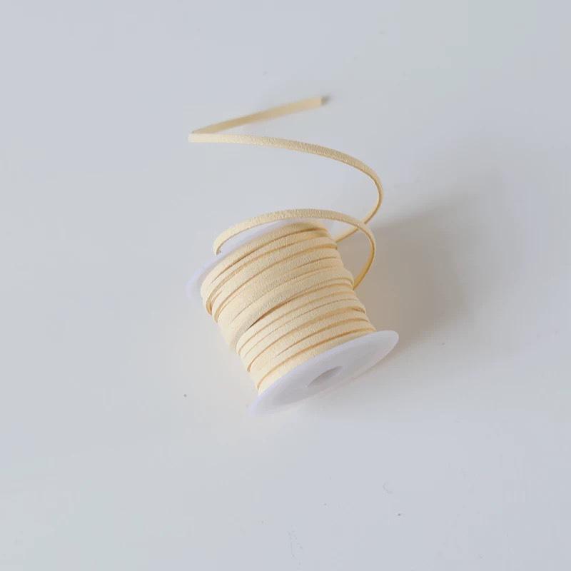 Velvet Faux Leather Cord for DIY Cake Boxes, Jewelry, Hair Accessories, Bouquet Gifts, and Decoration Bows.