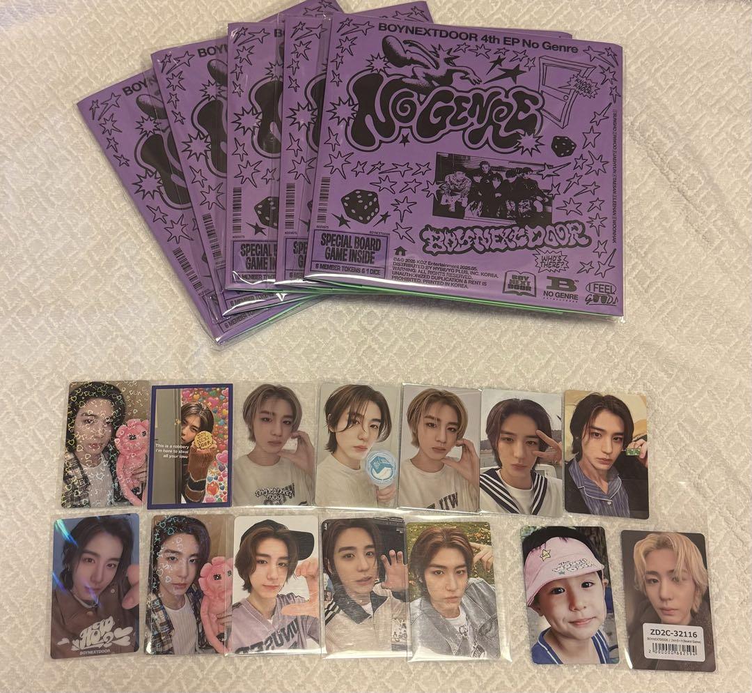 

[USED] BOYNEXTDOOR No Genre with Ihan trading card