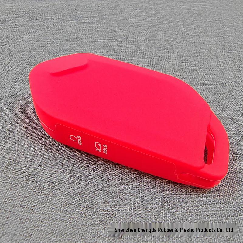 Silicone Protective Key Case for 2024 Kia EV5, Carnival, and EV6 Default Bulk красный