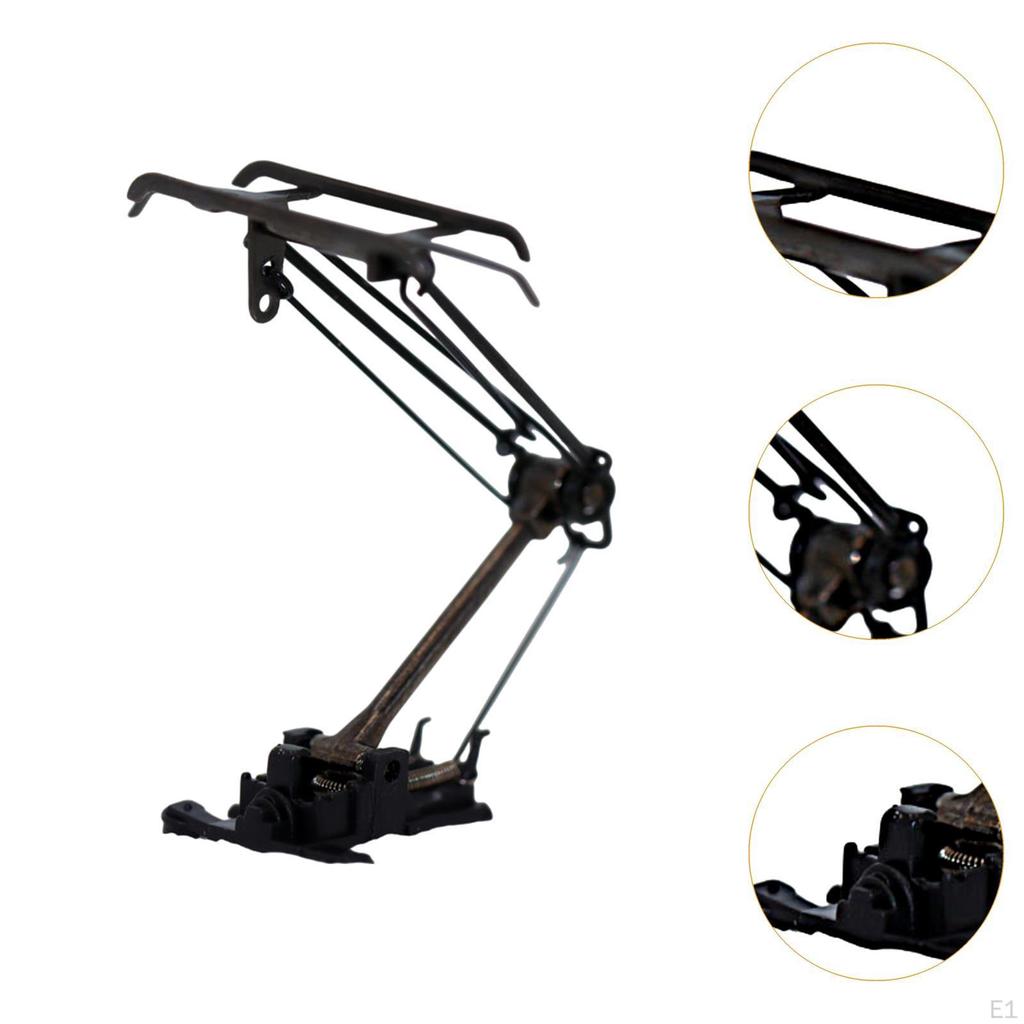 1/87 Arm Pantographs Bow Part HO Scale Supplies,for Train Model Accessories,Sturdy Railway
