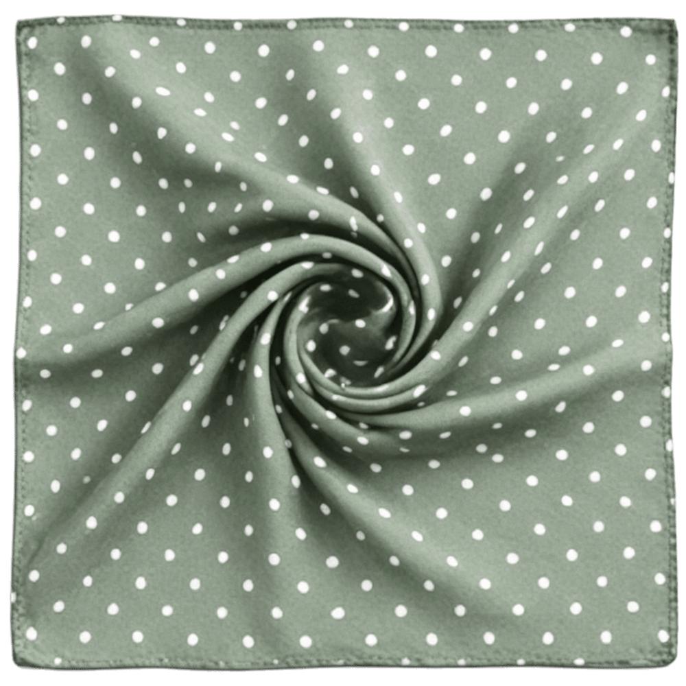Lightweight Square Scarf Multi‑Purpose Neck Scarf Fashion Headscarf Summer зелёный