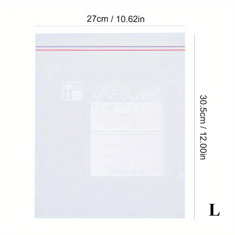 15/20/30pcs Heavy-Duty Leakproof & Self-Sealing Food Storage Bags Vegetables, Meat, Snacks - Freshness Preservation Reusable Food Storage Bags