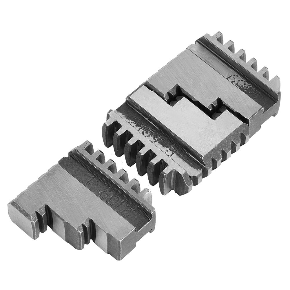 3 Stück K11 100 Innenspannbacke 4 Zoll Spannfutter 20CrMnTi Hochfest Lange Lebensdauer Spannfutterbacke