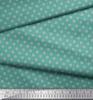 Soimoi Japan Crepe Satin Fabric Swimming Ring Small Printed Craft Fabric by the metre 42 Inch