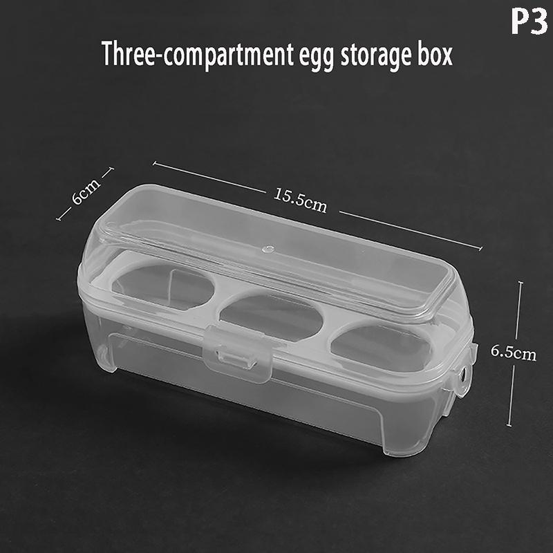 Outdoor Shockproof Egg Box Storage Box, Portable Camping Shatterproof Egg Tray, Home Plastic Protection Box, Travel Shatterproof