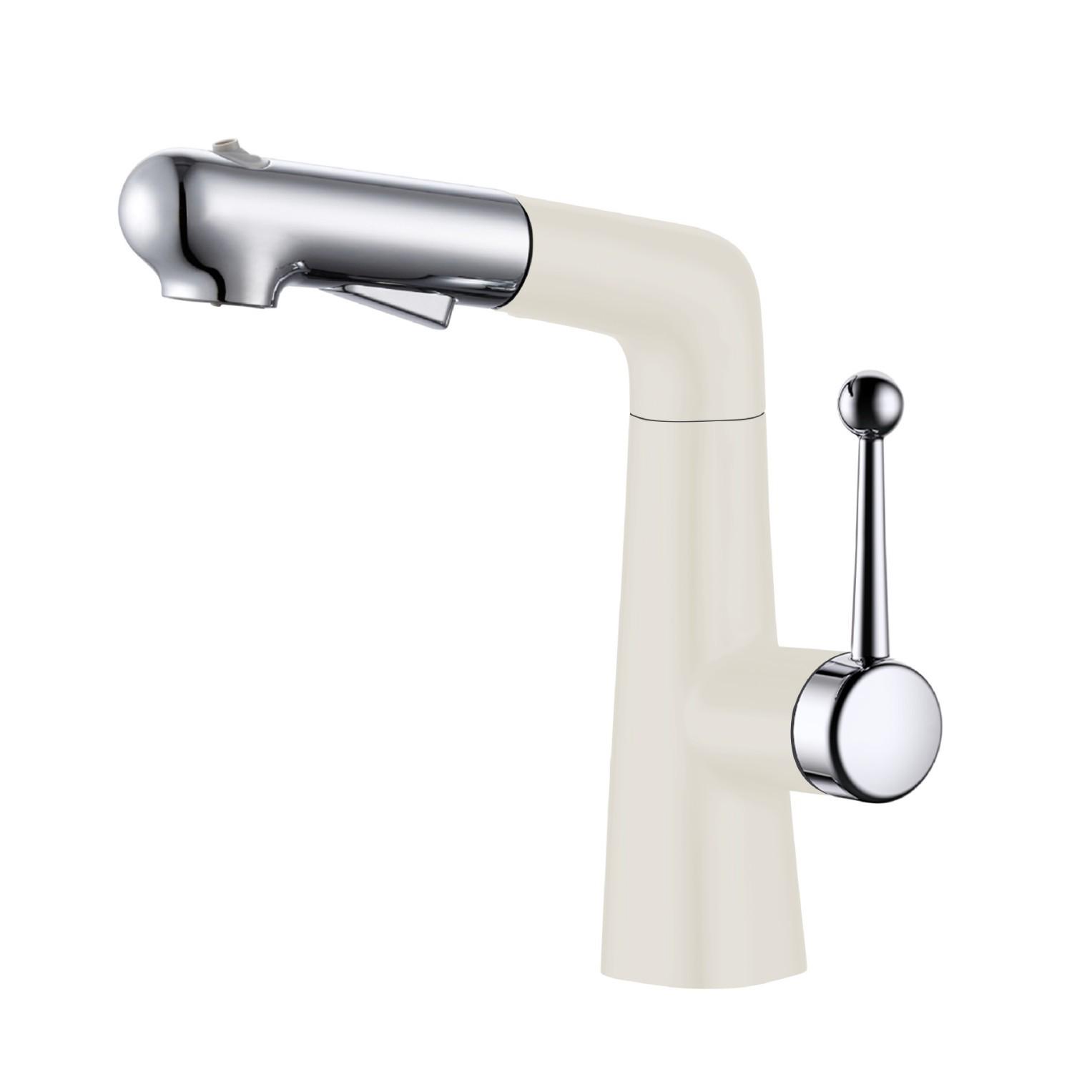 

Мідний Дофаміновий Багатофункціональний Висувний Змішувач для Ванної Кімнати для Раковини (Холодний & Гарячий)