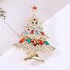 Christmas Tree Brooch Pin Christmas Fashion Woman Jewelry Gift Christmas Tree Brooch