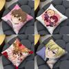 OOuran High School Host Club Pillow Case Cover Square for Decorative Cushion Bed Couch Sofa Classic Style Machine Washable