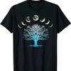 New Limited Tree Of Life Spiritual T Shirt Moonphases For Yoga