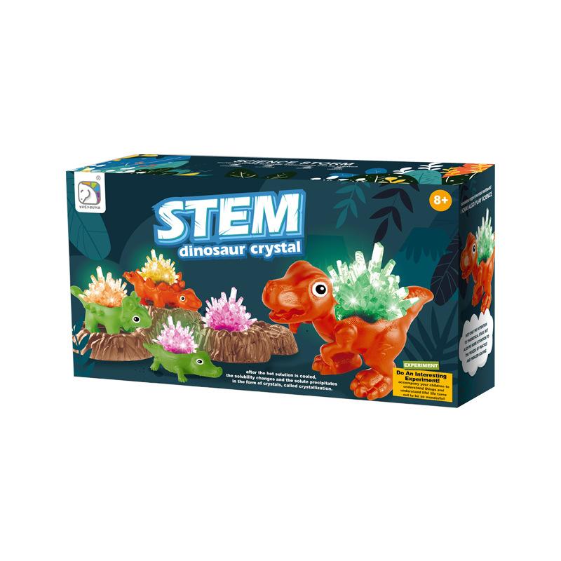

динозавр кристалл посадка выращивание эксперимент посадка юрский ремесло своими руками синий