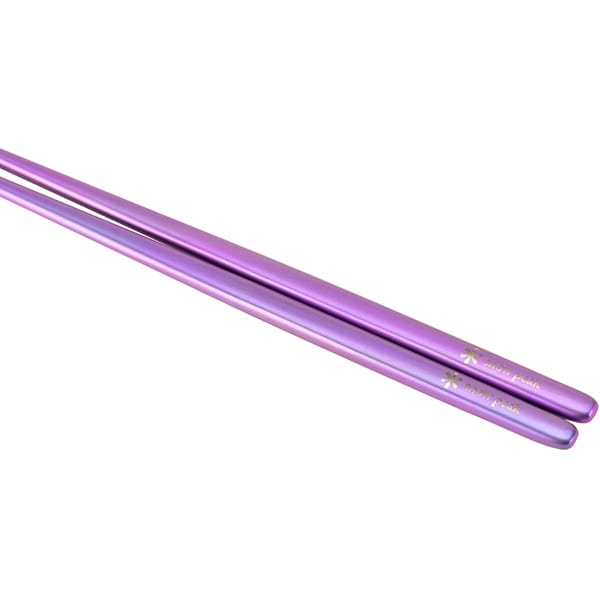 Snowpeak Titanium Chopsticks PurPle Sct 115 Pl