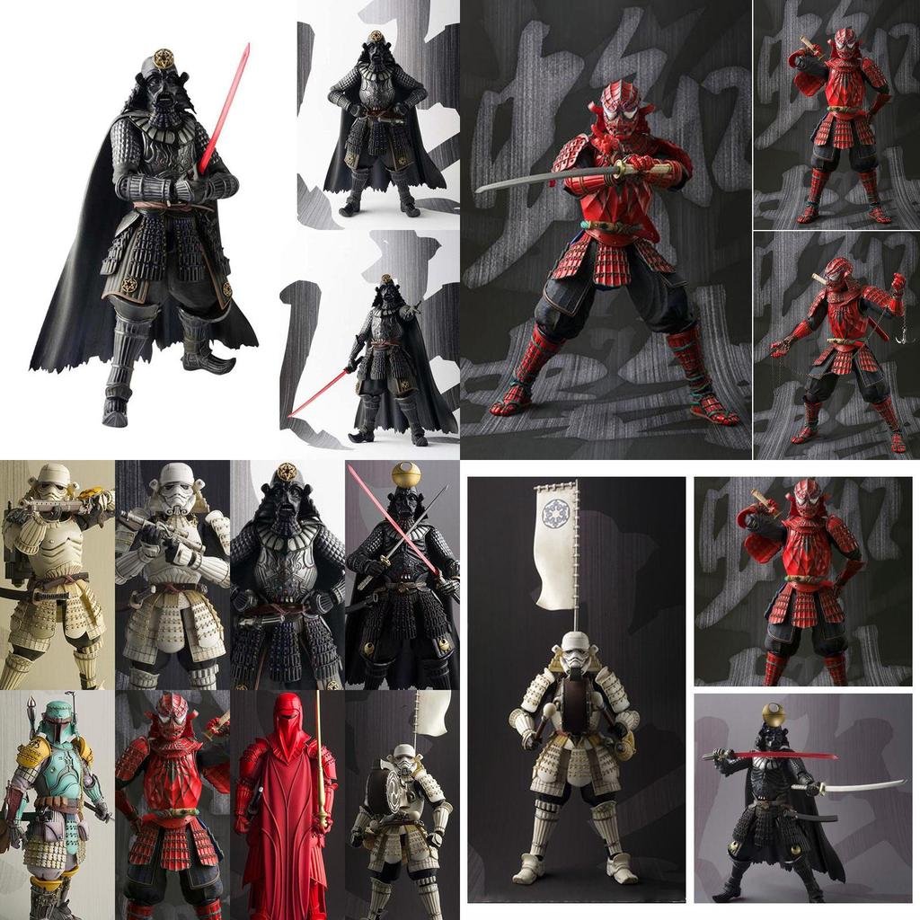 Versatile Anime Star Wars Movie Realization Japanese Samurai Action Figure 7" Perfect For Collectors