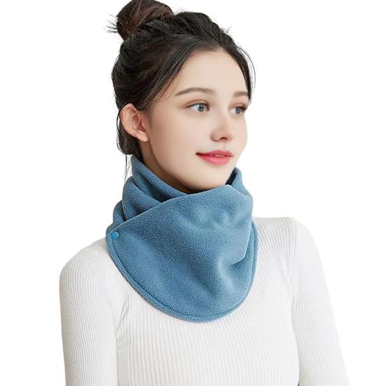 Winter Neck Warmer Windproof Fleece Neck Gaiter for Men Women Soft Warm Balaclava Face Cushion for Cold Weather