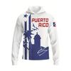 Puerto Rico Men's Hoodie 3d Pattern Print Hooded Top Sweatshirt Autumn Pullover Casual Hoodie For Men Oversized Clothing
