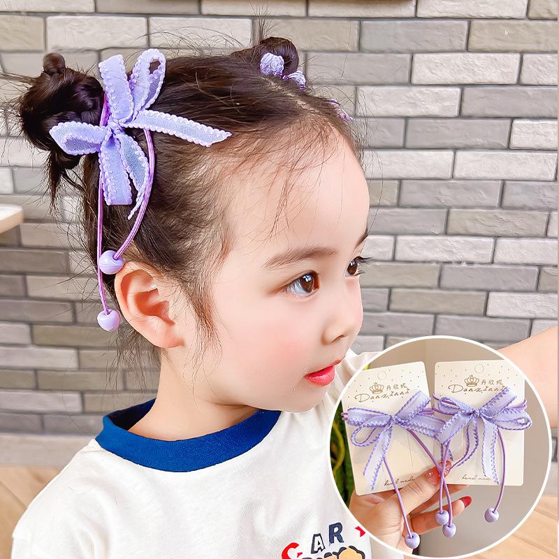 1PCS Cartoon Series Girls Cute Kids Elastic Hair Bands Children Hair Ties Princess Hair Accessories Baby Headwear