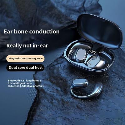 Bone Conduction Bluetooth Earphone Mounting Ear Wireless Sports Not Ear Running High Sound Quality Open Hanging Ear