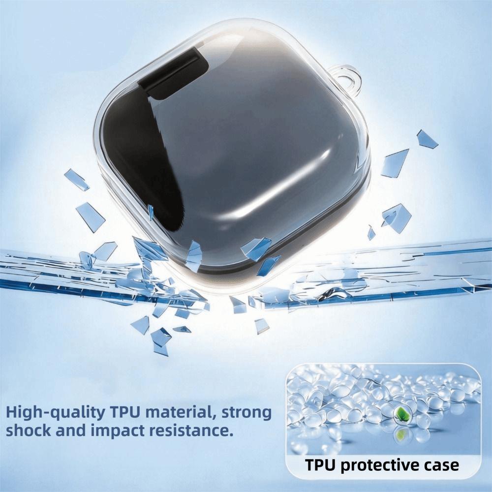 Kratzfester Ohrhörer-Schlüsselanhänger-Etui Ladebox-Hülle für Samsung Galaxy Buds 4/4 Pro