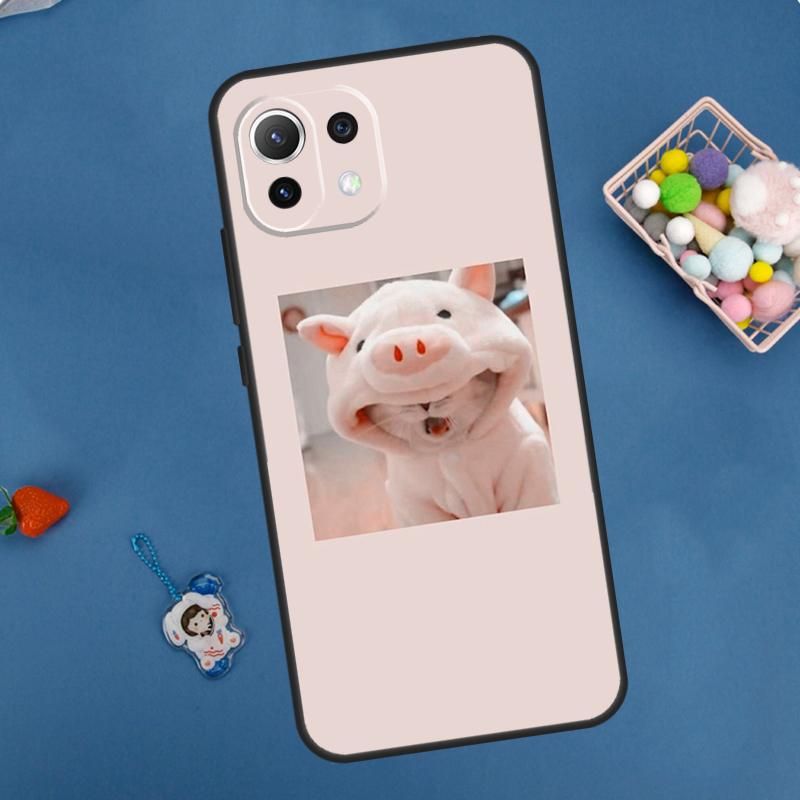 Pink Aesthetic Cute Cat Animal Case For Xiaomi 15 Ultra 13 14 11T 12T 13T 14T Pro POCO X7 Pro F5 F6 M6 X3 X5 X6 Pro Coque