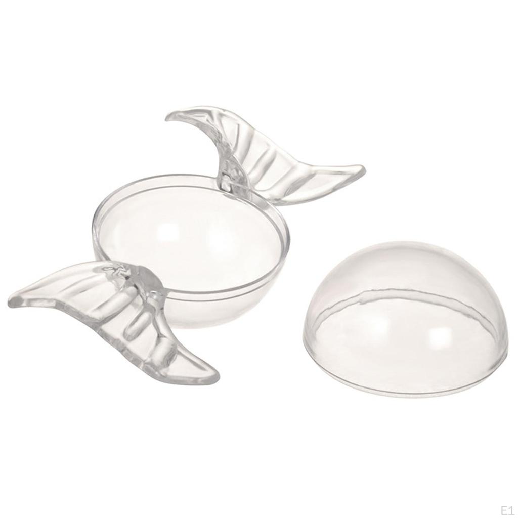 12 Pieces Candy Shaped Jewelry Box, Case Gift, DIY Accessories, Clear Beads Storage