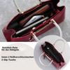 Women's Patent Leather Handbag, Shiny, Structured Bag