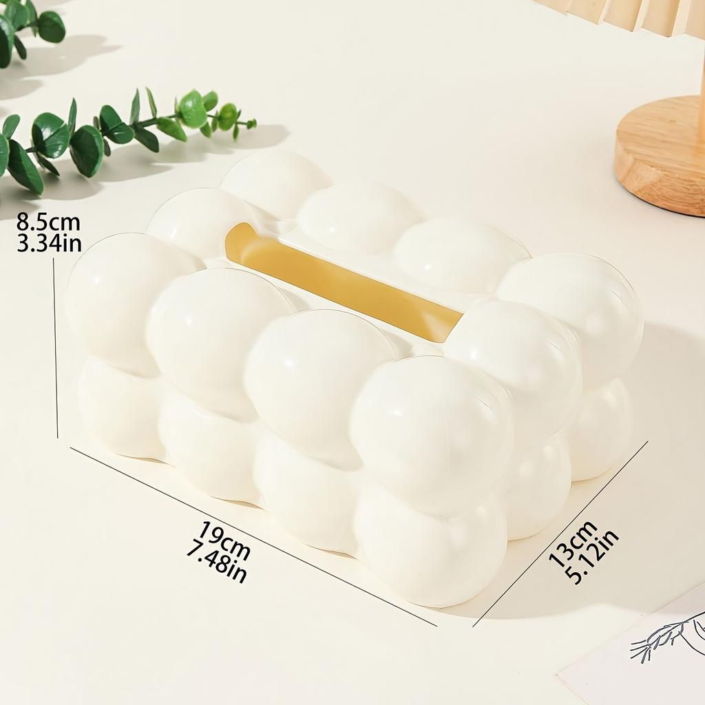 1pc Home tissue box, desktop tissue holder, decorative tissue box, household goods