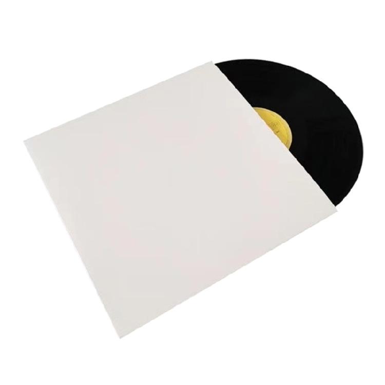10Pcs 12In Thick Record Protective Sleeves LPs Records Outer Cover Storage Bag Reusable Organiser Without Hole